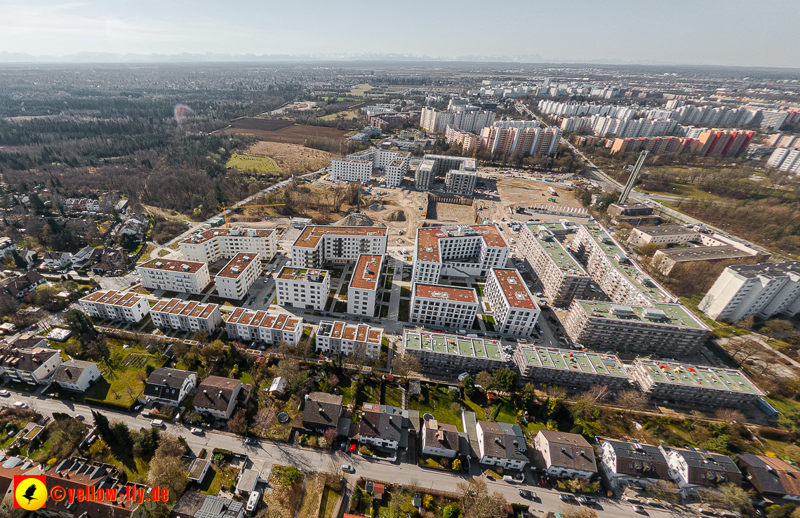 22.03.2023 - Baustele und Wohnanlage Alexisquartier